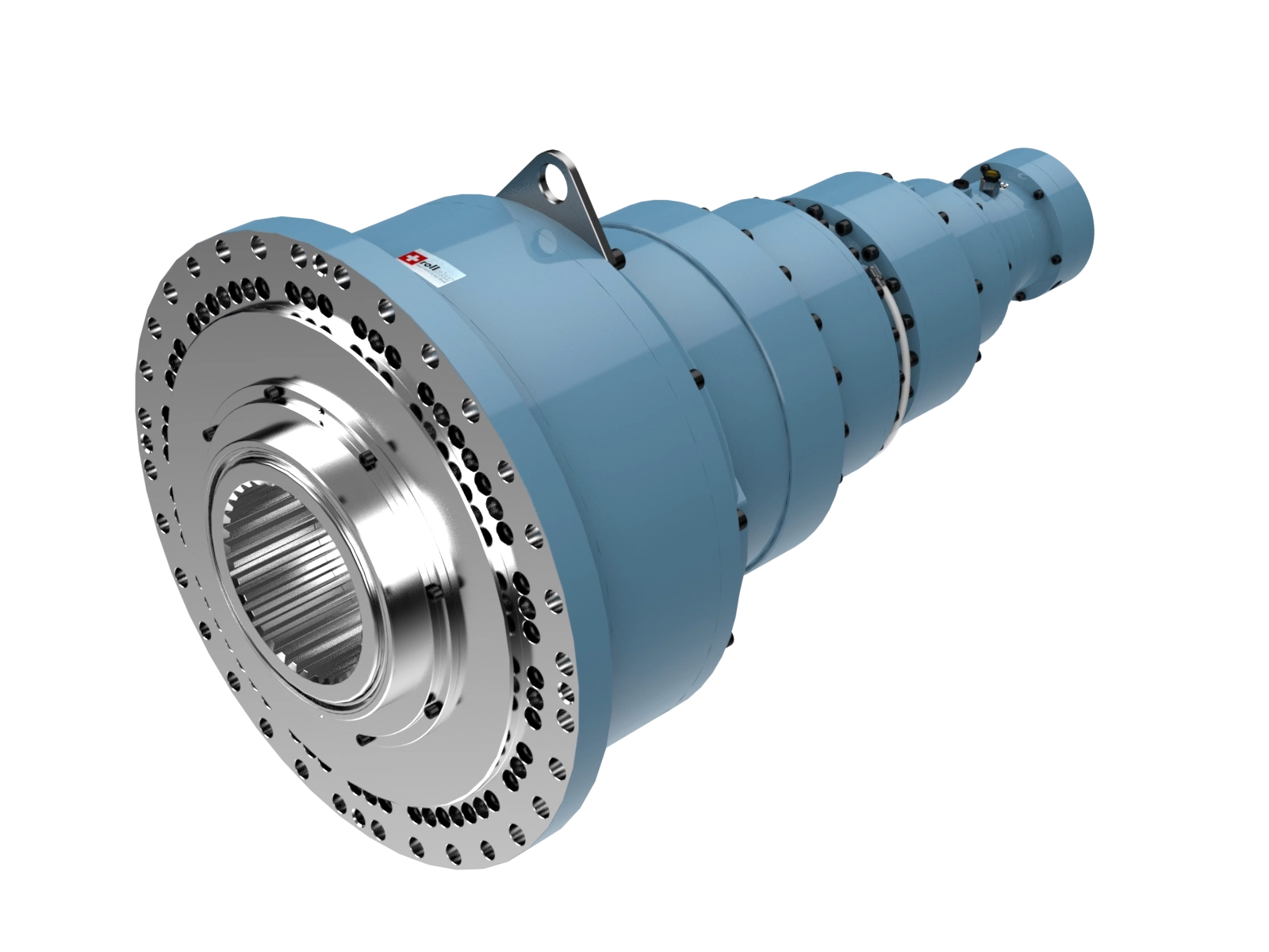 Spacesaving gearboxes for high torques